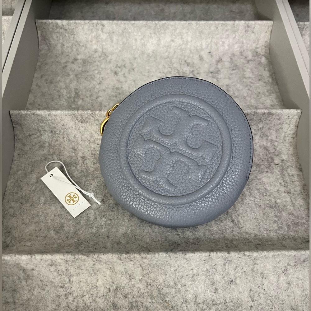 Tory Burch Blue Coin Pouch